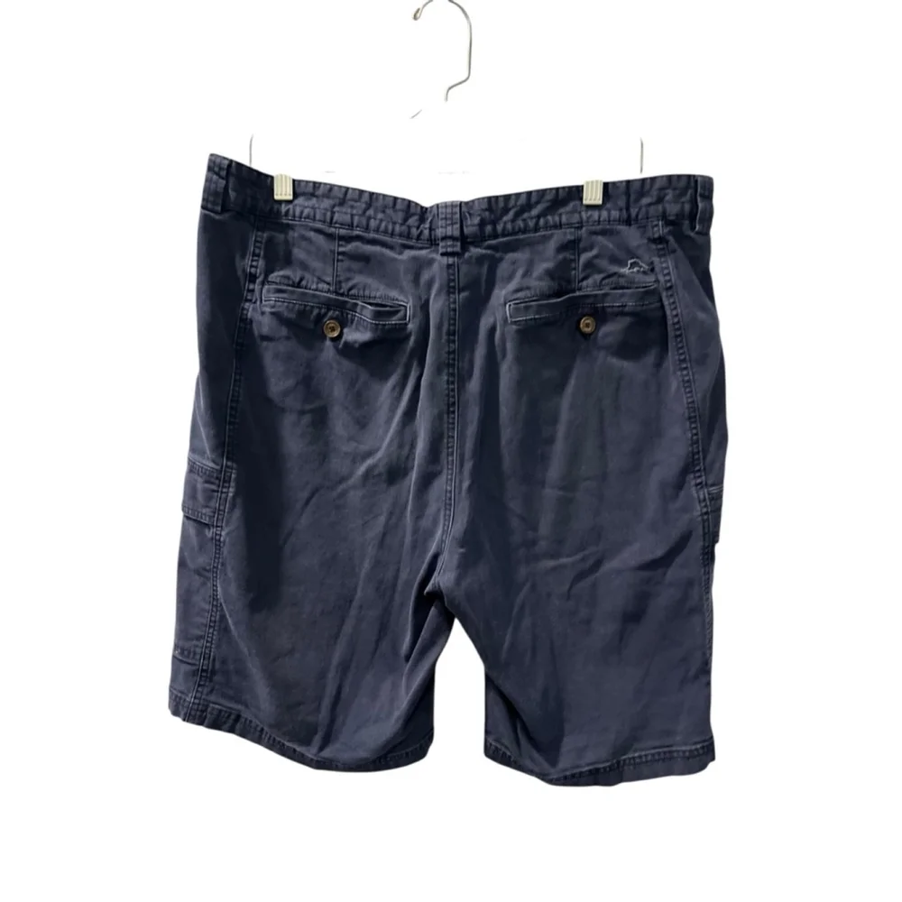 Tommy Bahama Set Of 2 Chino Cargo Shorts Size 36 Blue Casual Summer Cotton